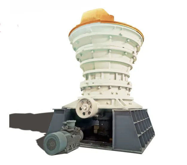 Gyratory crusher station installed as the primary stage of a high-capacity plant