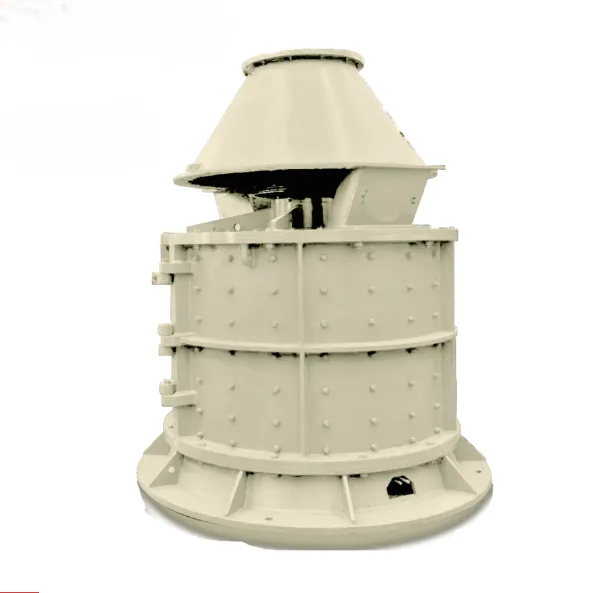 Vertical compound crushers in the assembly workshop