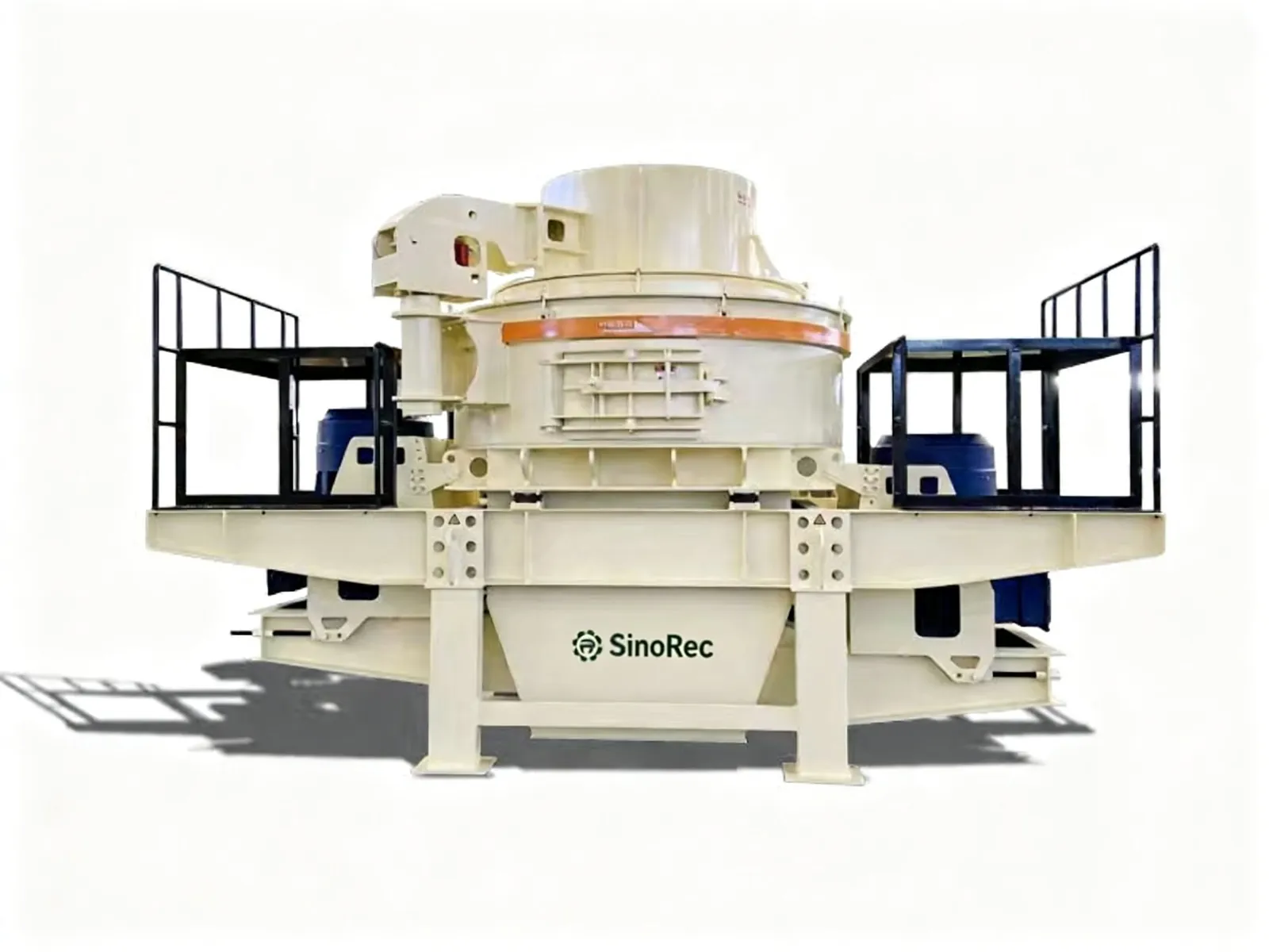 RVSI vertical shaft impact crusher rotor and impeller configuration